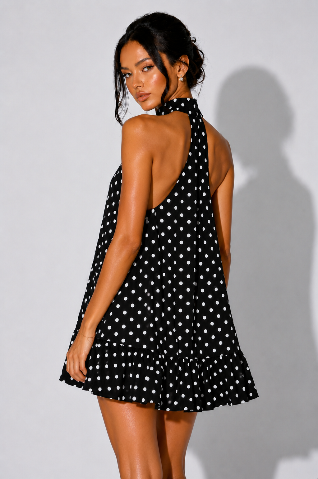 NOVA | Halterneck Summer Mini Dress | Women’s Summer Dress