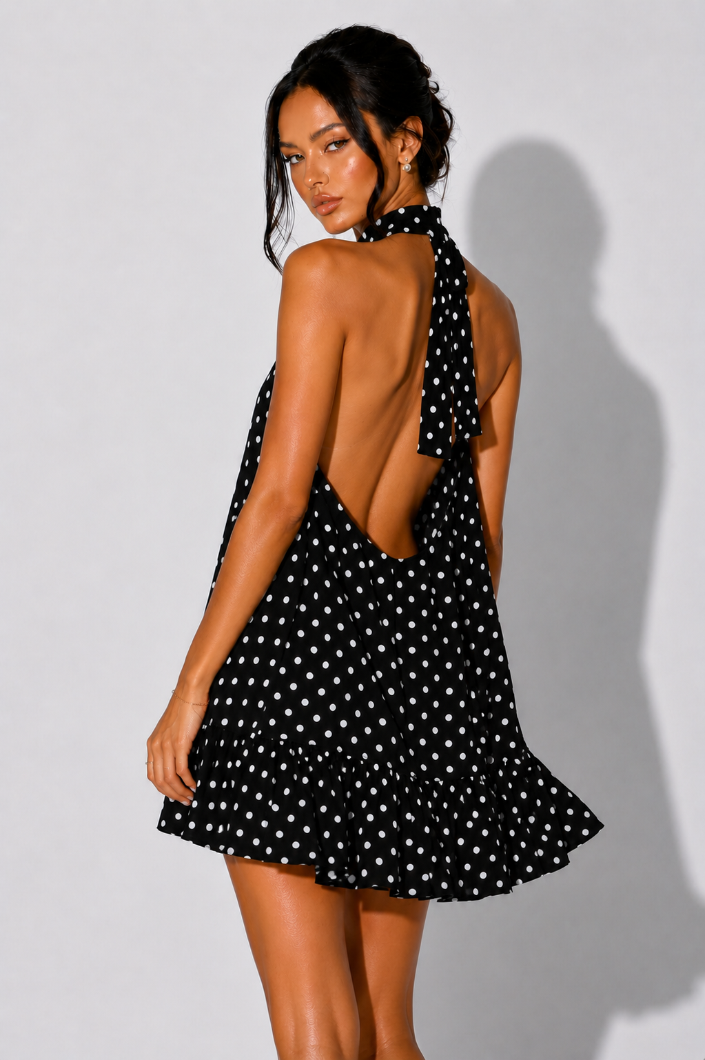 NOVA | Halterneck Summer Mini Dress | Women’s Summer Dress