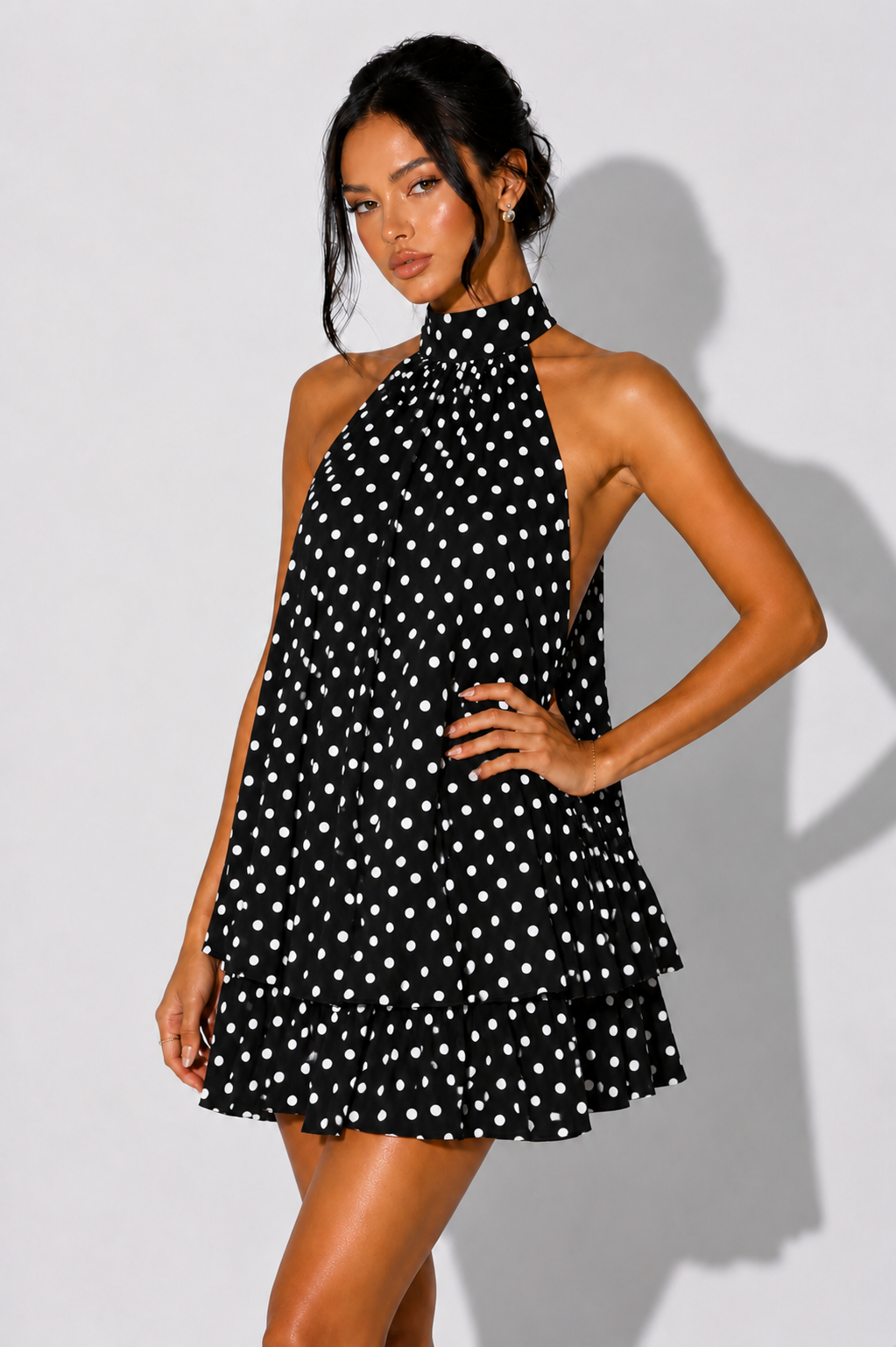 NOVA | Halterneck Summer Mini Dress | Women’s Summer Dress