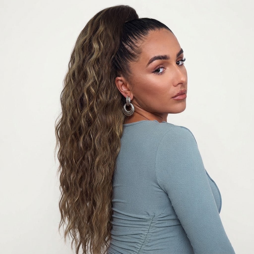 Silkipony Drawstring Ponytail Extension For Instant Volume And Length - Image 5