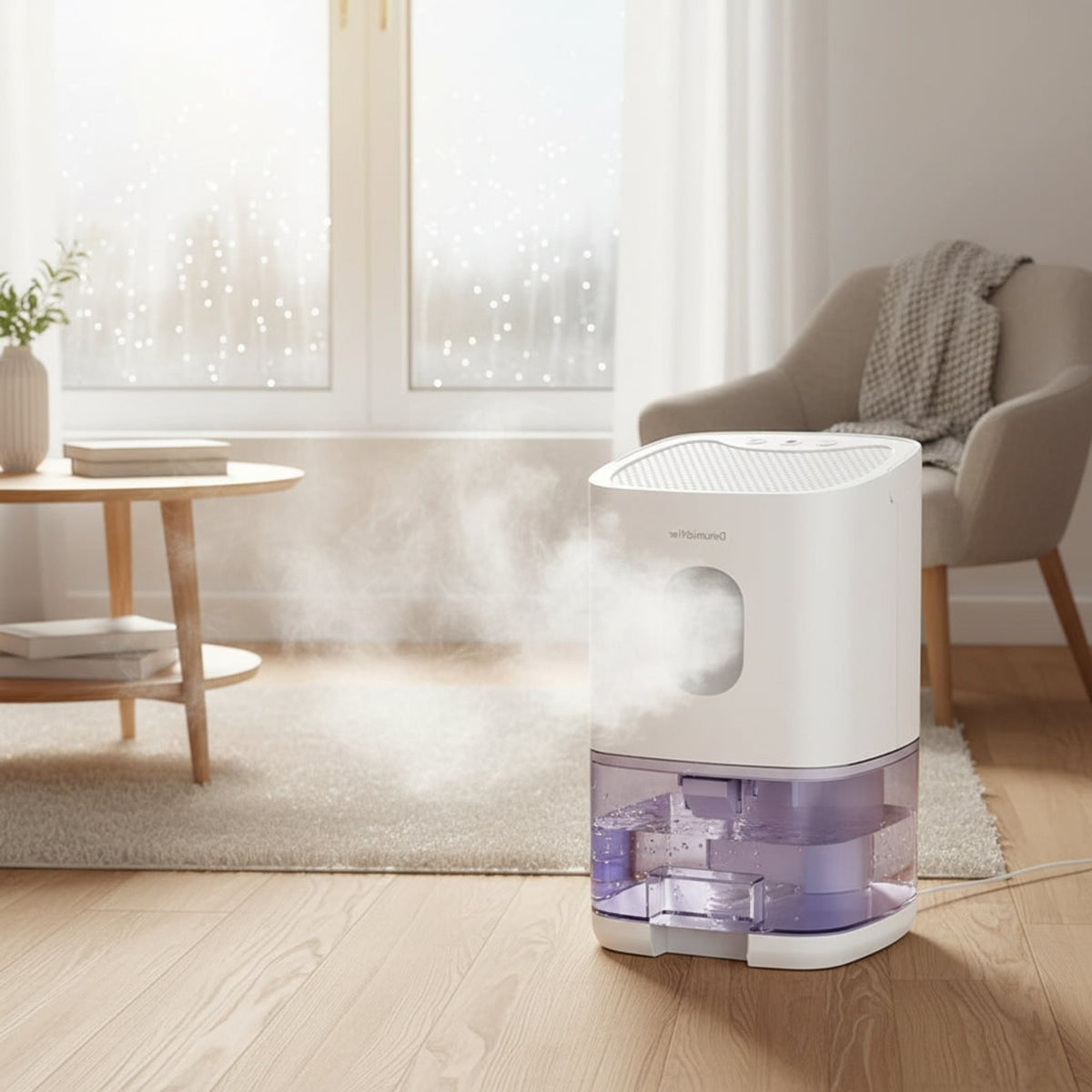 Portable Dehumidifier For Bedrooms Basements And Crawl Spaces With Quiet Operation - Image 4