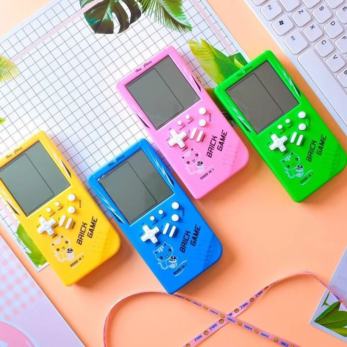 Portable Retro Handheld Game Console For Kids With Classic Educational Games - Image 1
