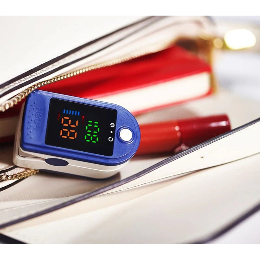 Precise Blood Oxygen Meter With Non-Invasive Finger Sensor And HD LED Display - Image 8