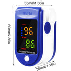 Precise Blood Oxygen Meter With Non-Invasive Finger Sensor And HD LED Display - Image 5