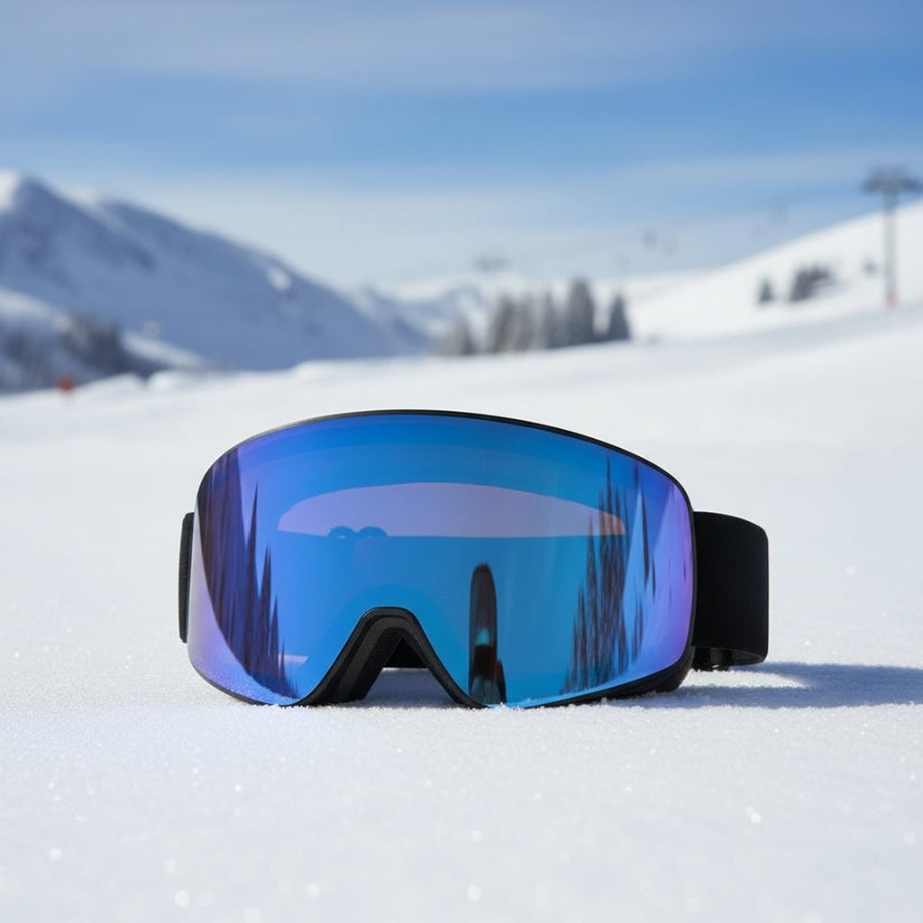 Premium Ski Goggles With Double-Layer Anti-Fog Spherical Lens And UV Protection - Image 1