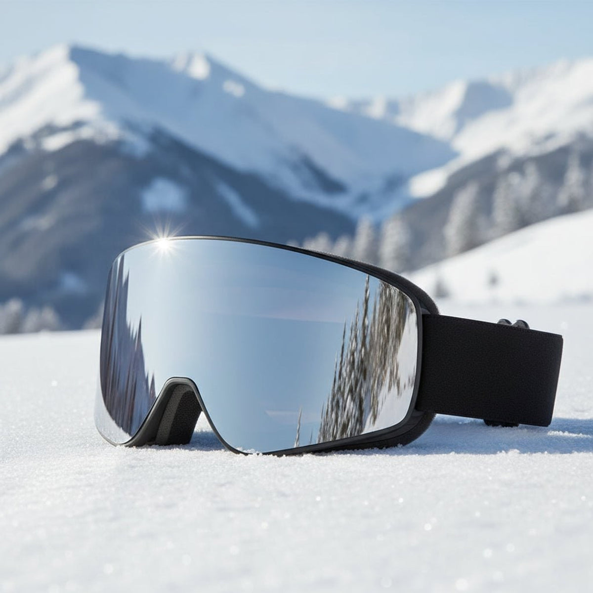 Premium Ski Goggles With Double-Layer Anti-Fog Spherical Lens And UV Protection - Image 5