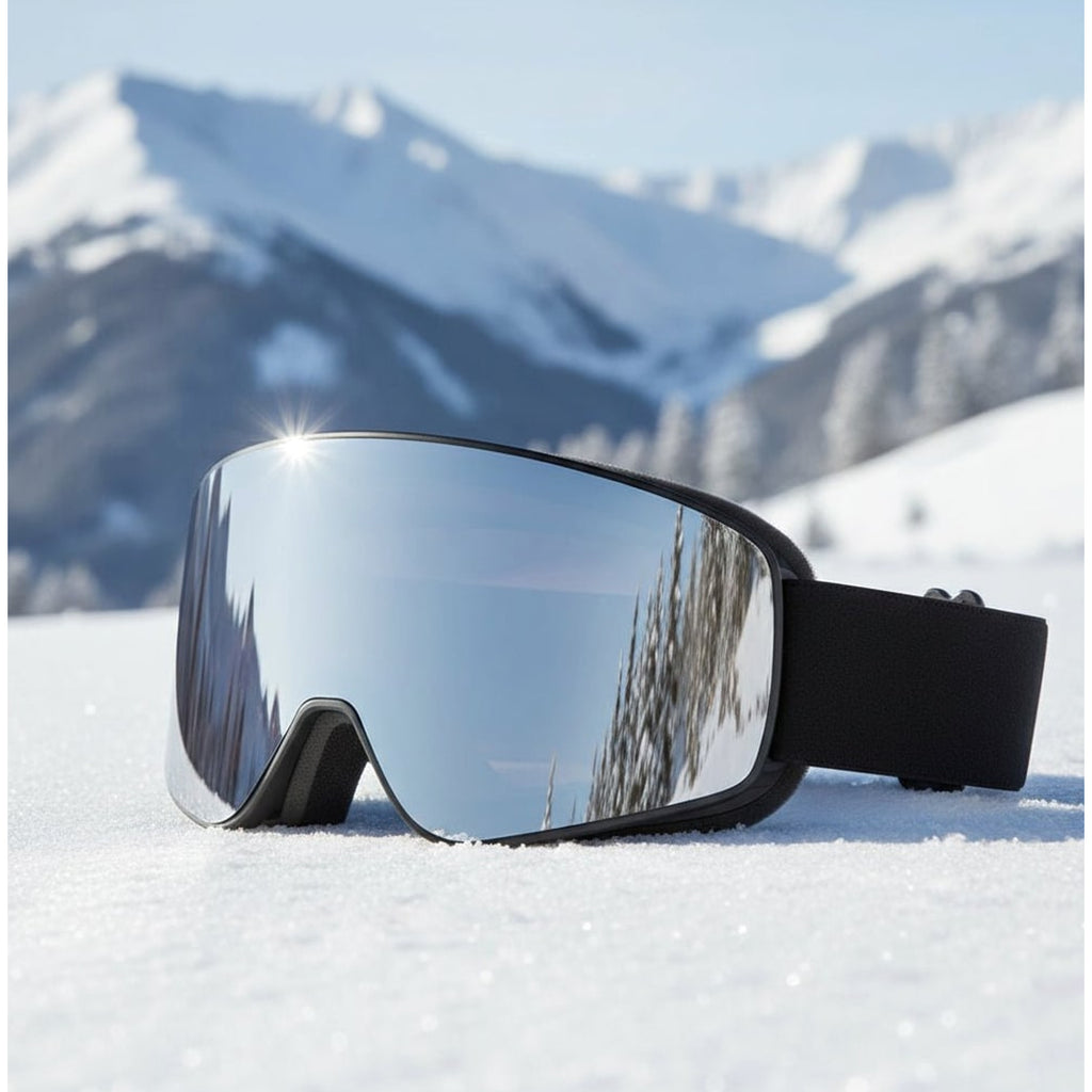 Premium Ski Goggles With Double-Layer Anti-Fog Spherical Lens And UV Protection - Image 9