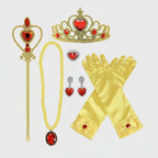 Princess Costume For Halloween Kids Up With Tiara And Scepter Games All Included - Image 2