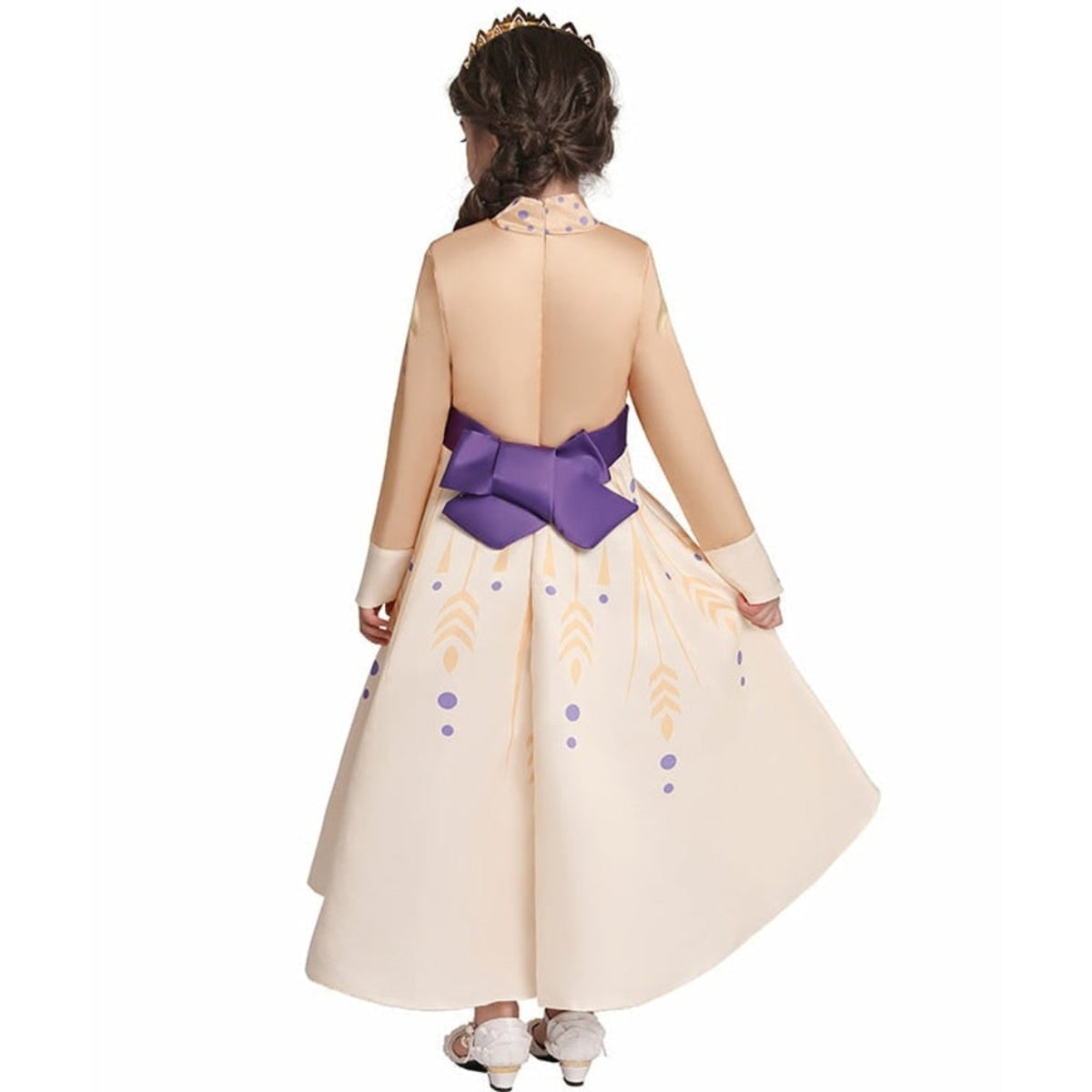 Princess Costume For Halloween Kids Up With Tiara And Scepter Games All Included - Image 4