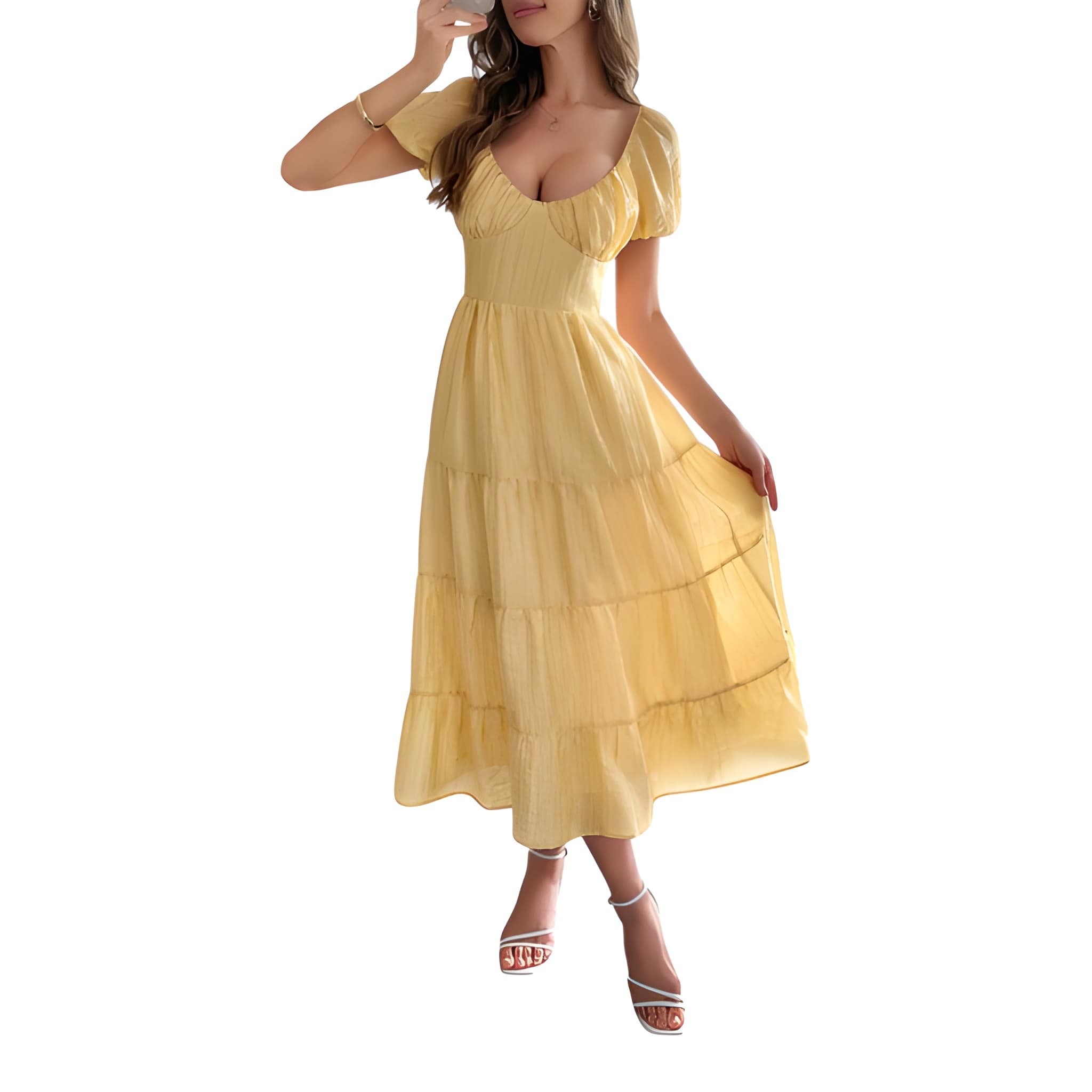 NOVA | Midi Dress – Elegant Occasion & Spring Daytime Dress for Women
