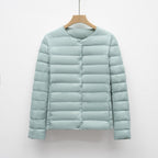 Puffer Jacket with Relaxed Casual Fit and Full-Zip Front - Image 3