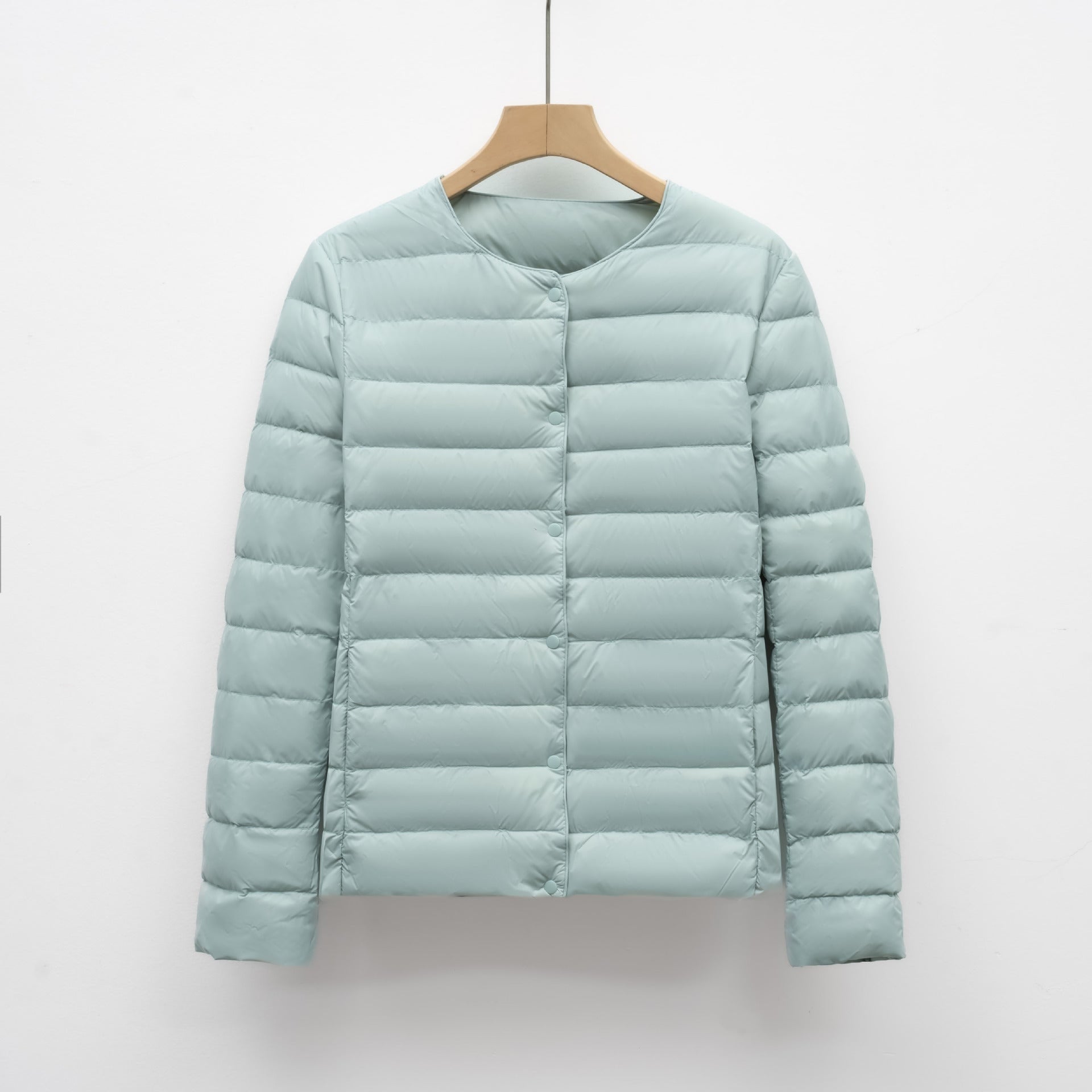 Puffer Jacket with Relaxed Casual Fit and Full-Zip Front - Image 3