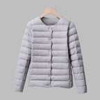 Puffer Jacket with Relaxed Casual Fit and Full-Zip Front - Image 4