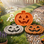 Pumpkin Mold Reusable Casting For Concrete Stepping Stones Halloween Decor With Flexible Design - Image 3