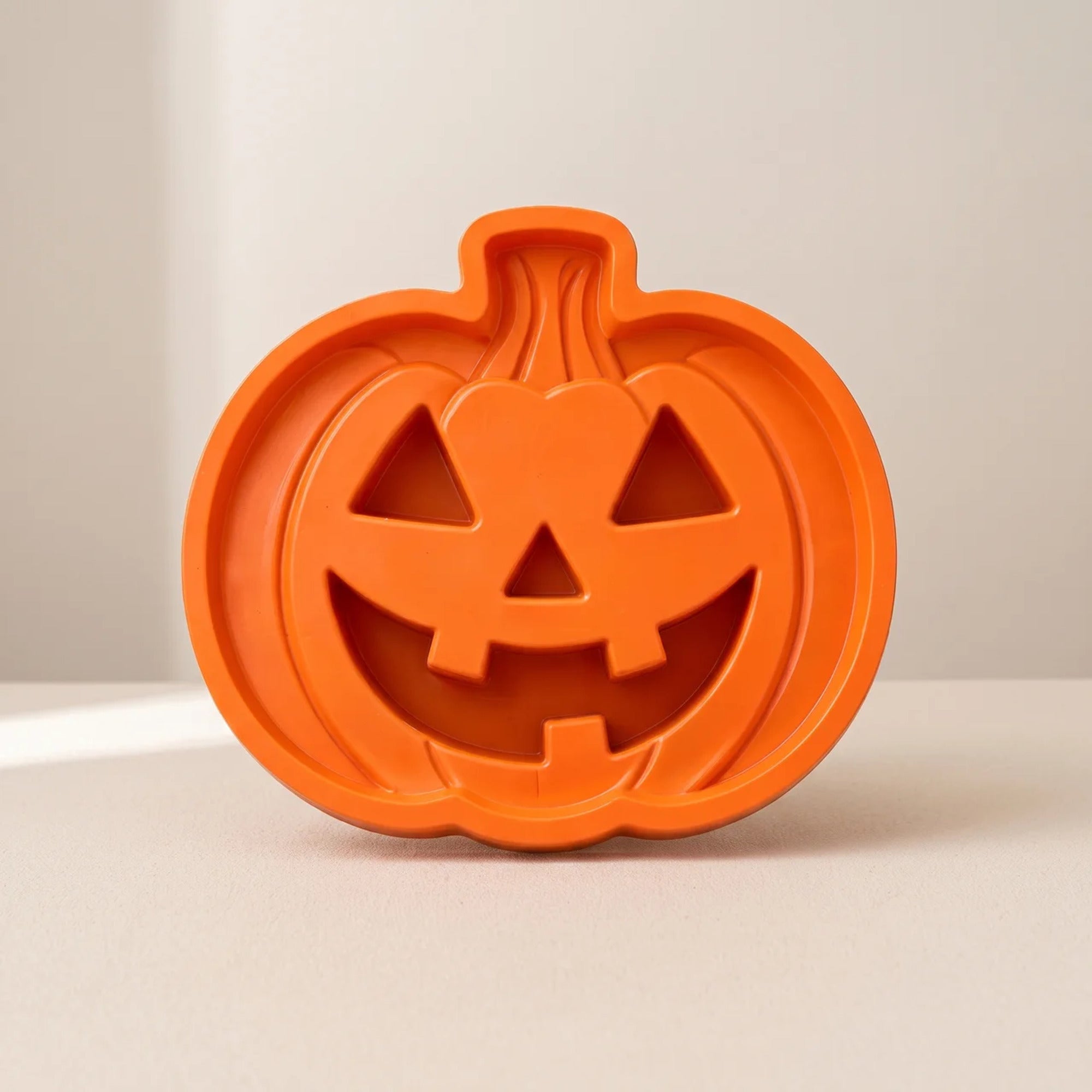 Pumpkin Mold Reusable Casting For Concrete Stepping Stones Halloween Decor With Flexible Design - Image 1
