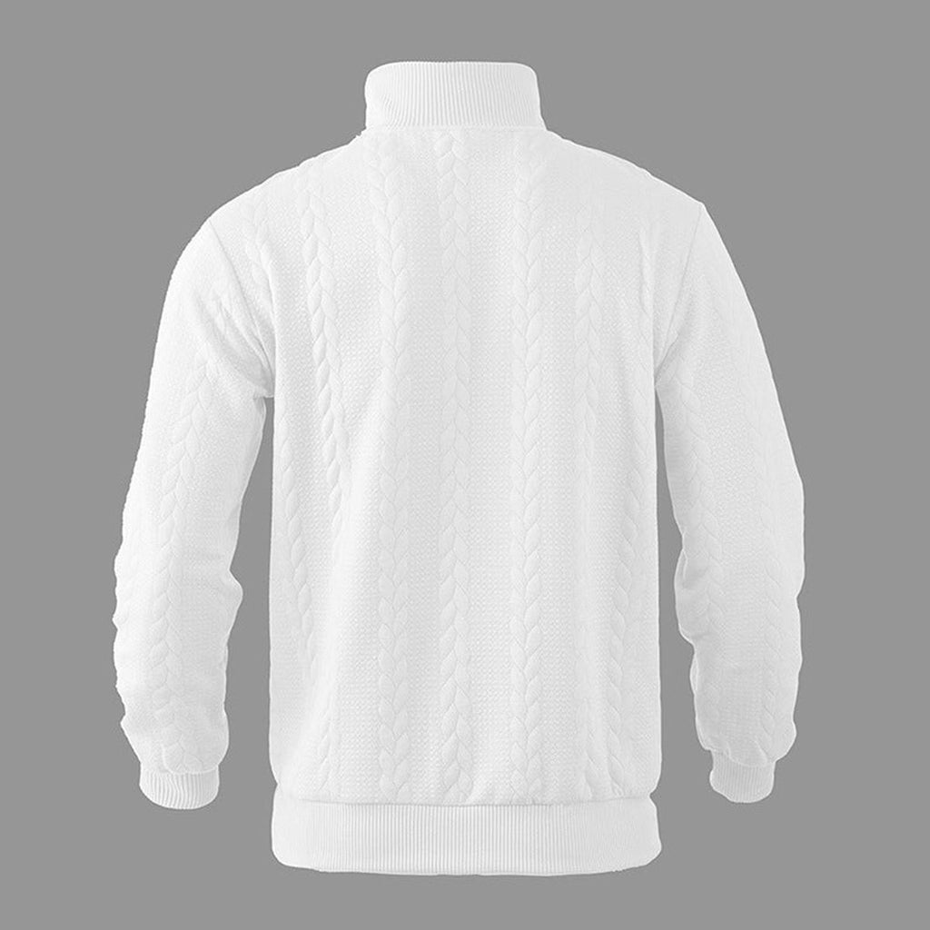 Quarter-Zip Knits with Cable Pullover and Pattern - Image 15