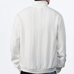 Quarter-Zip Knits with Cable Pullover and Pattern - Image 16