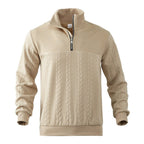 Quarter-Zip Knits with Cable Pullover and Pattern - Image 4