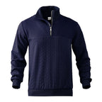 Quarter-Zip Knits with Cable Pullover and Pattern - Image 7