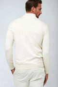 Quarter-Zip Knits with Smooth Pullover Style and Ribbed-Hem - Image 2