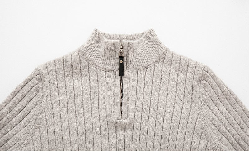 Quarter-Zip Knits with Streamlined Pullover and Turtleneck - Image 5