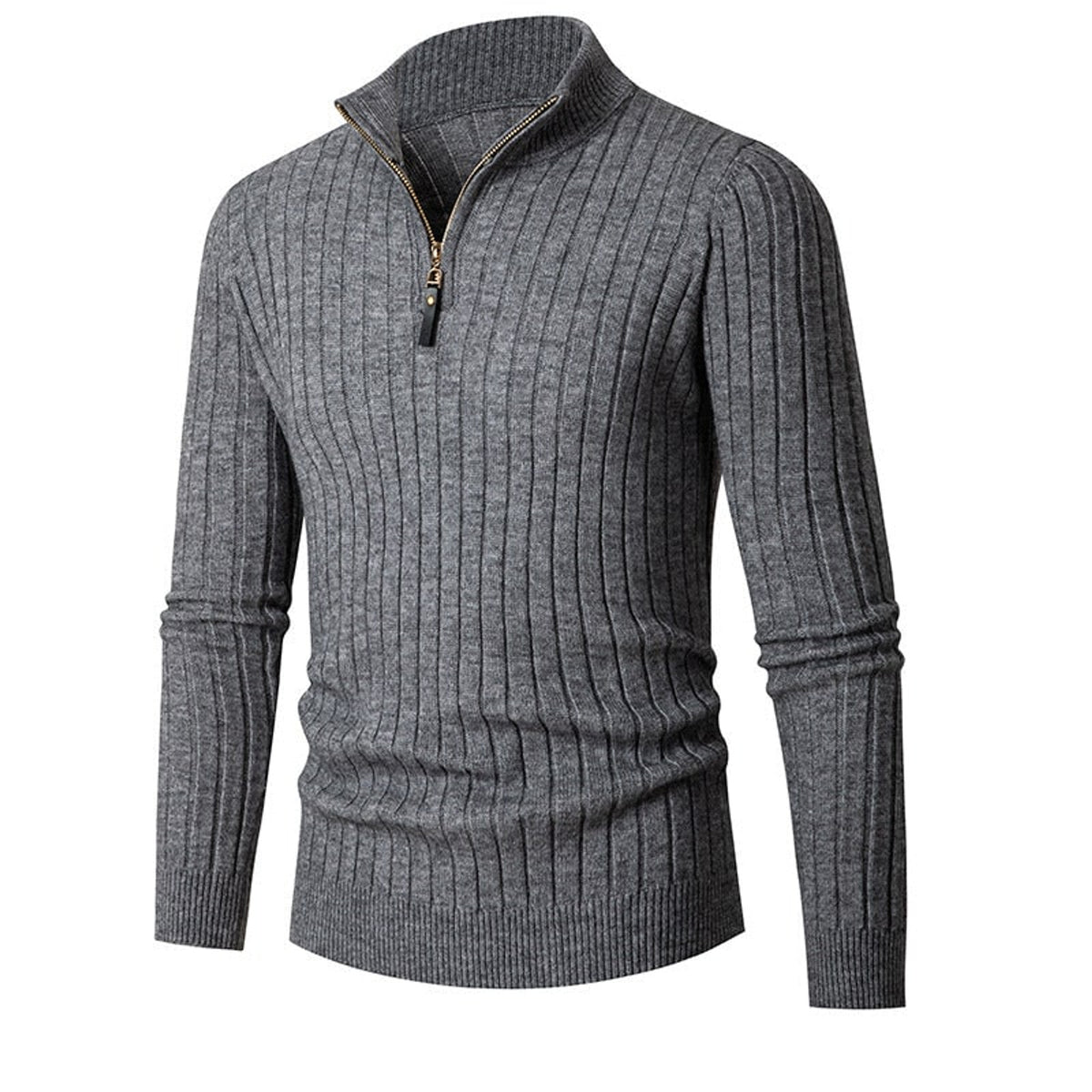 Quarter-Zip Knits with Streamlined Pullover and Turtleneck - Image 9