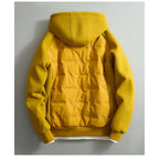 Quilted Jacket with Waterproof Casual Fit and Hooded Zip-Up - Image 2