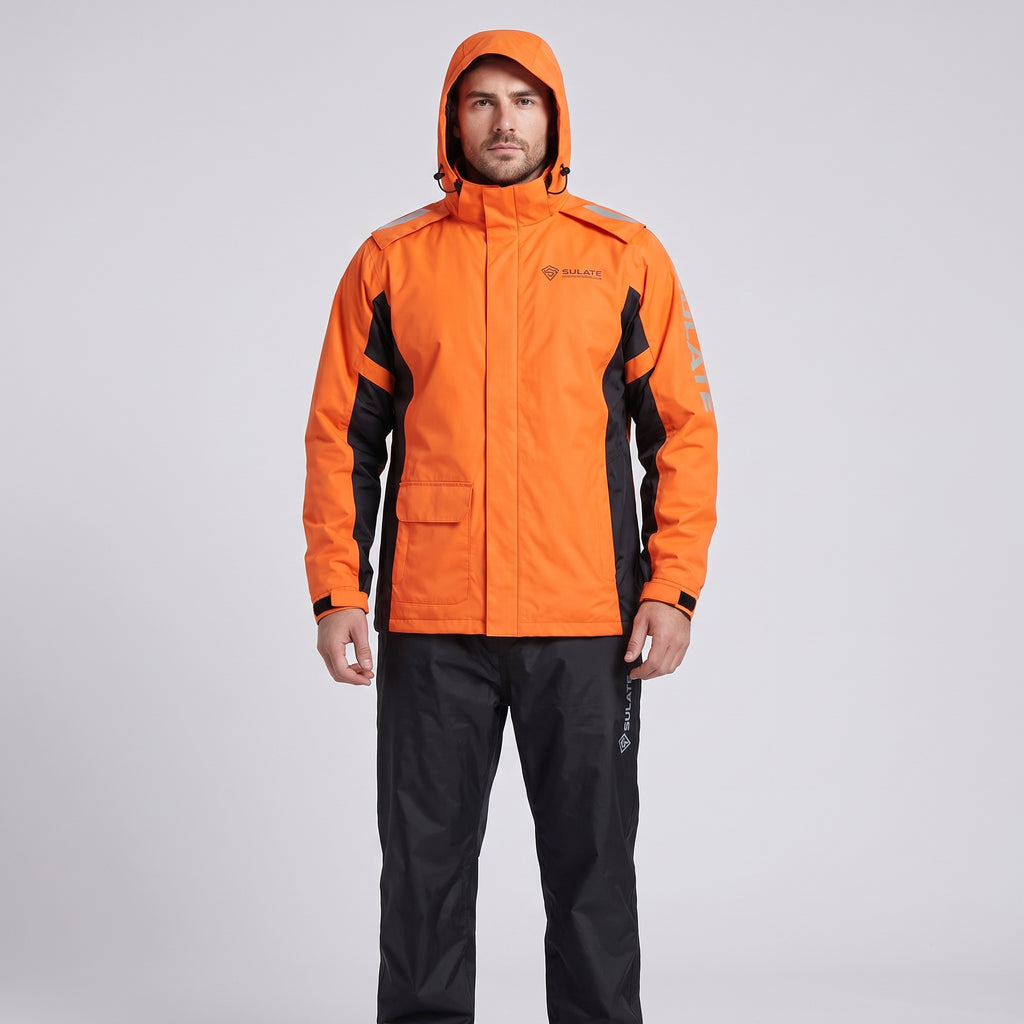 Rain Suit Streamlined Rainwear Set Hooded - hero