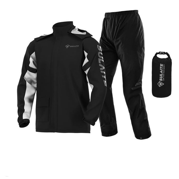 Rain Suit with Secure Two-Piece Design and High Visibility - Image 2