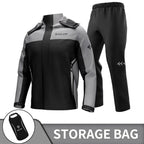 Rain Suit with Secure Two-Piece Design and High Visibility - Image 6