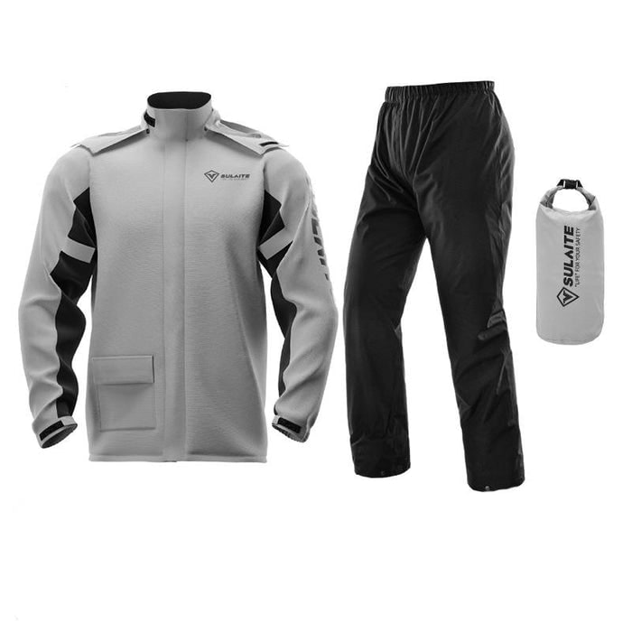 Rain Suit with Streamlined Two Piece and Storage Bag - Image 3