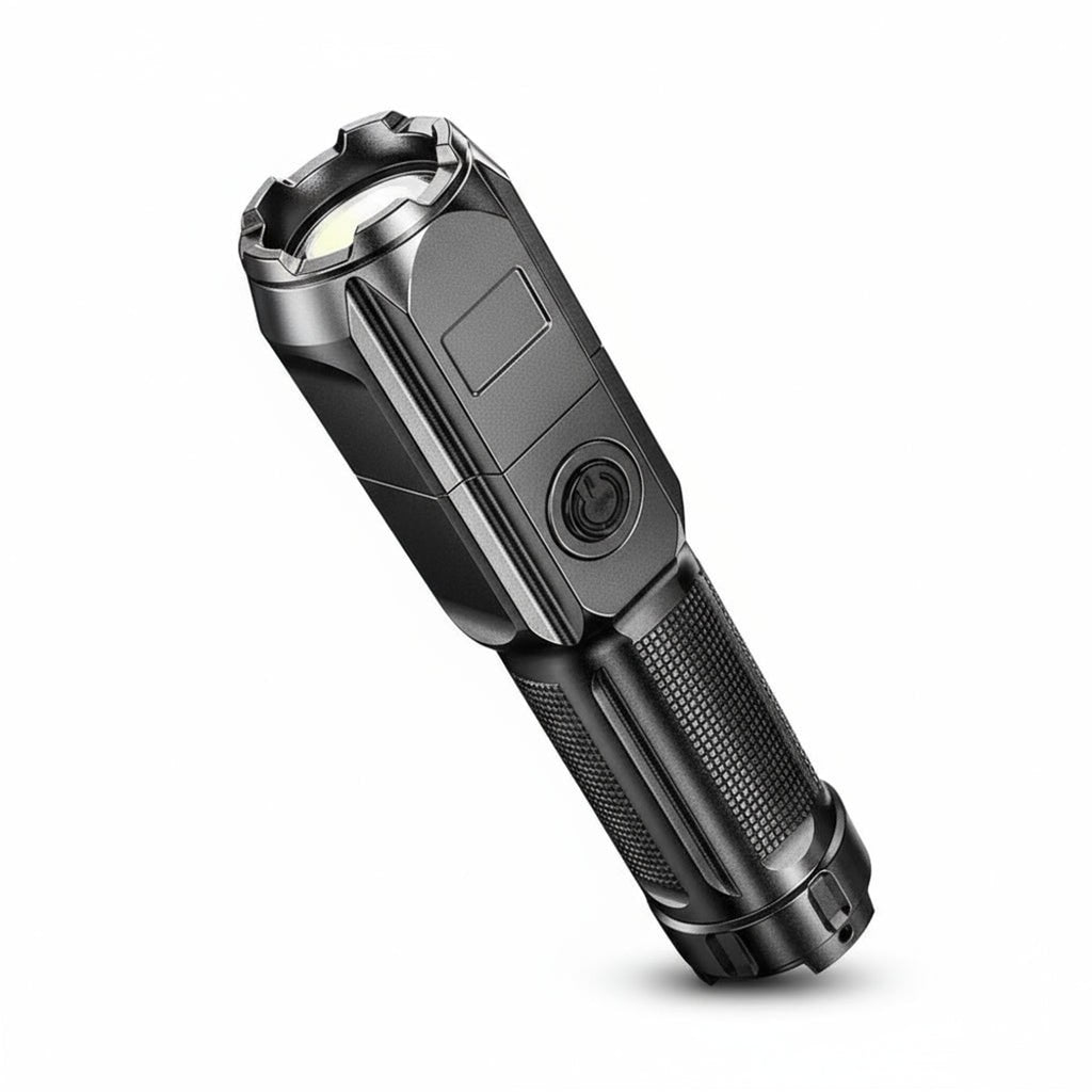 Rechargeable 2000 Lumen LED Flashlight With Waterproof Body - Image 4