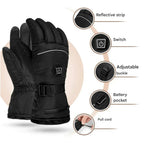 Rechargeable Heated Gloves Supportive Thermal Winter Touchscreen-Compatible - Image 7