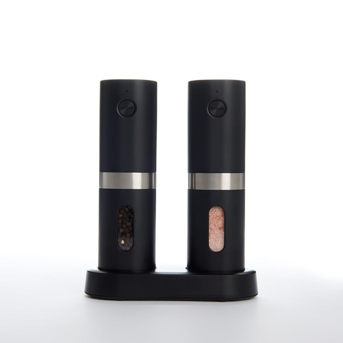 Rechargeable Salt And Pepper Mill Set With LED Light And Type-C Charging Base - Image 2