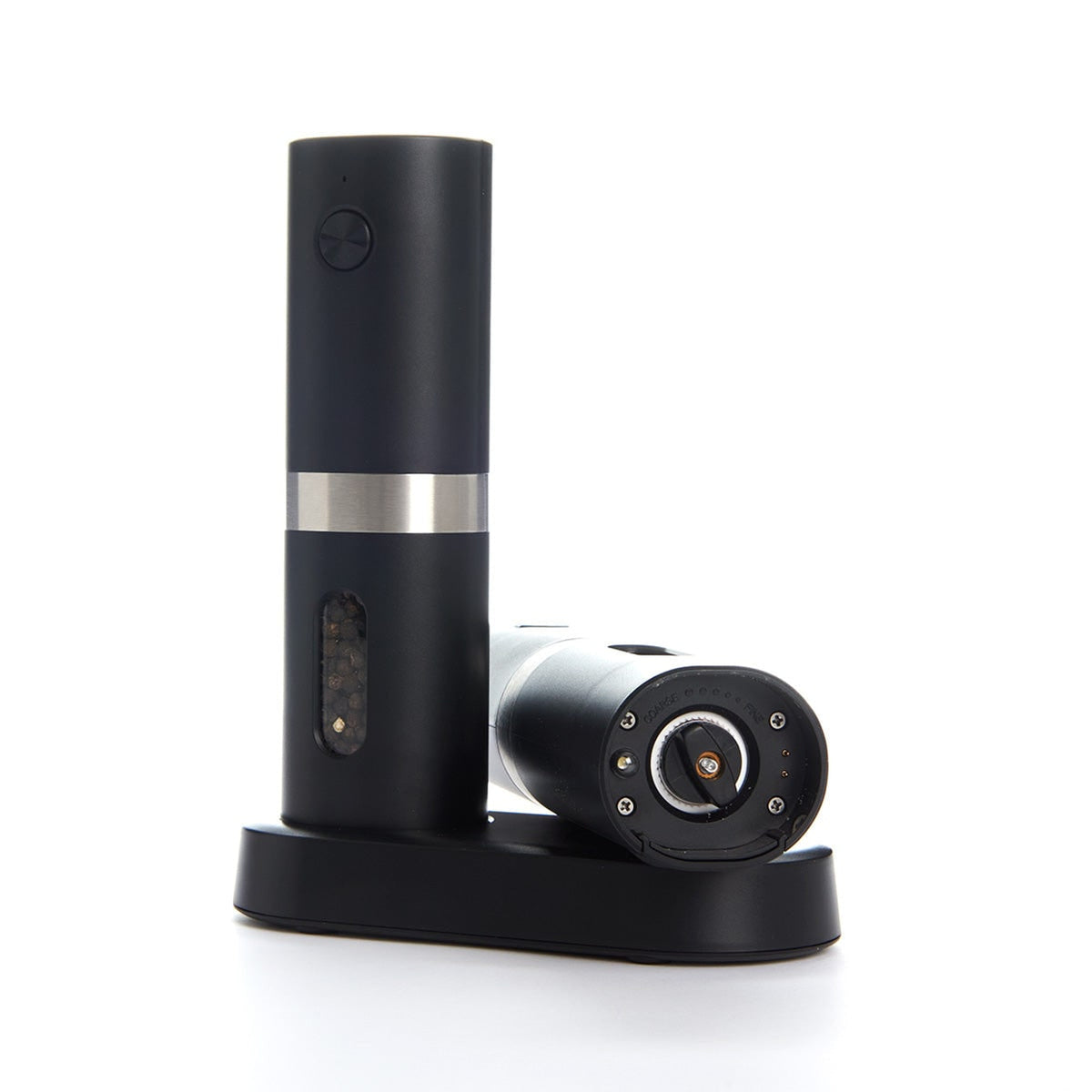 Rechargeable Salt And Pepper Mill Set With LED Light And Type-C Charging Base - Image 5