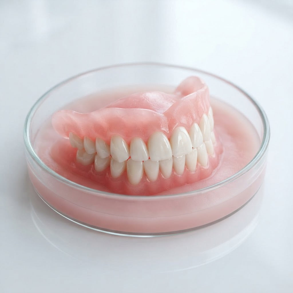 Denture With Silicone Reline For A Secure Smile - Image 1