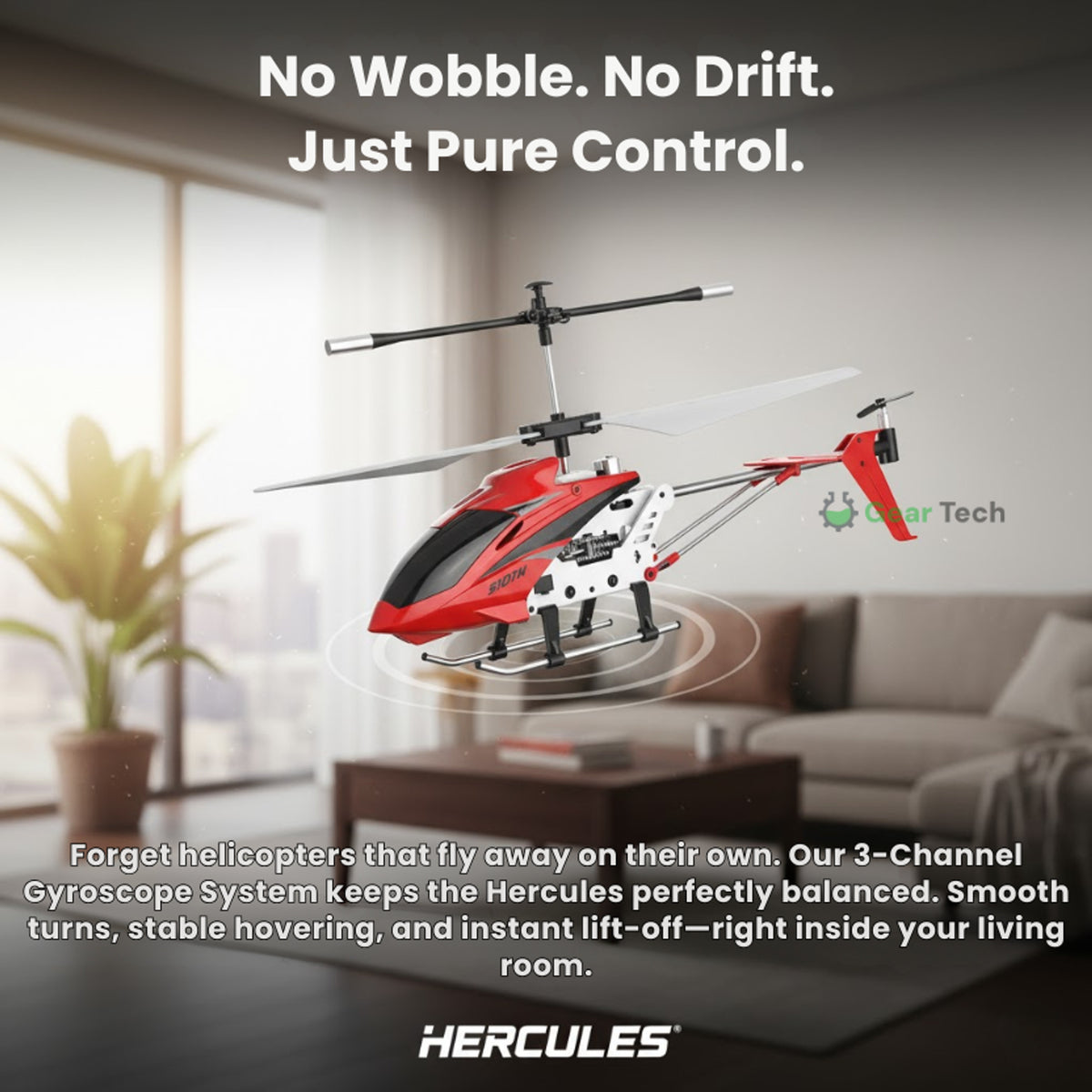 Remote Control Helicopter With 3.5 Channel Gyro Stabiliser - Image 3