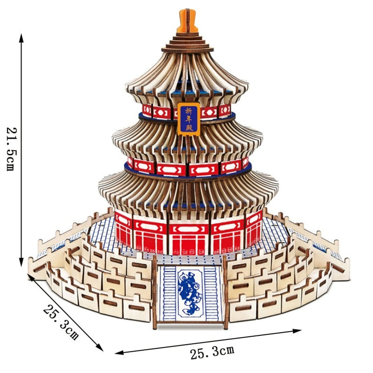 Retro Camper 3D Wooden Puzzle Diy European Style Model Kit For Kids - Image 28