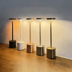 Retro Table Lamp With Touch Dimming And Rechargeable Wireless Design - Image 1