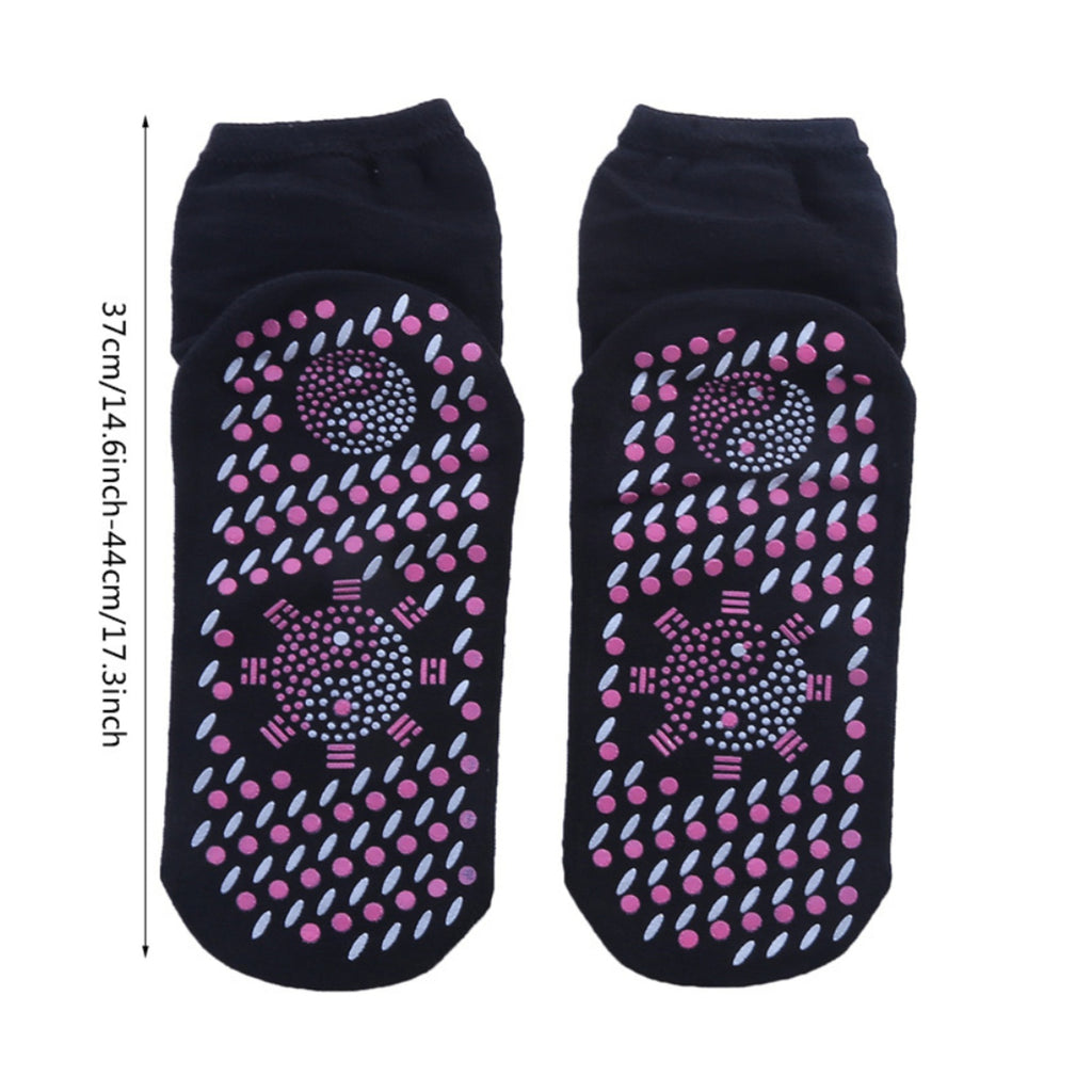 Self Heating Socks With Non-slip Grip Thermal Warmth That Activates By Body Heat No Batteries Required For A Secure Comfortable Fit - Image 4