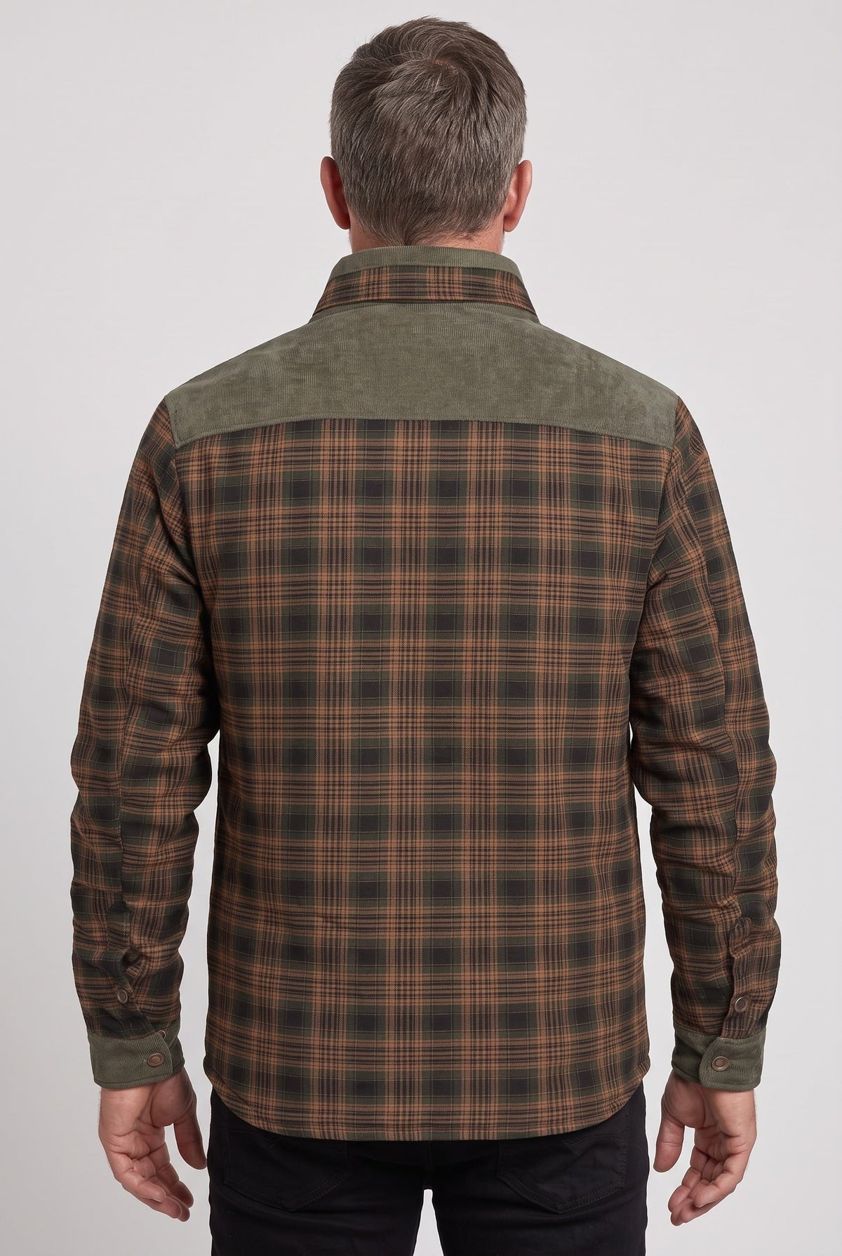 Shackets with Relaxed Overshirt Fit and Lining - Image 2