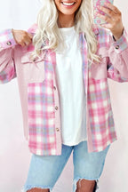Shackets with Relaxed Patchwork Sleeves and Flap Pockets - Image 2