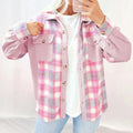Shackets with Relaxed Patchwork Sleeves and Flap Pockets - Image 4