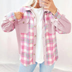 Shackets with Relaxed Patchwork Sleeves and Flap Pockets - Image 4