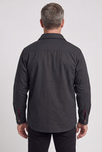 Shackets with Streamlined Utility Jacket and Flannel Lining - Image 2