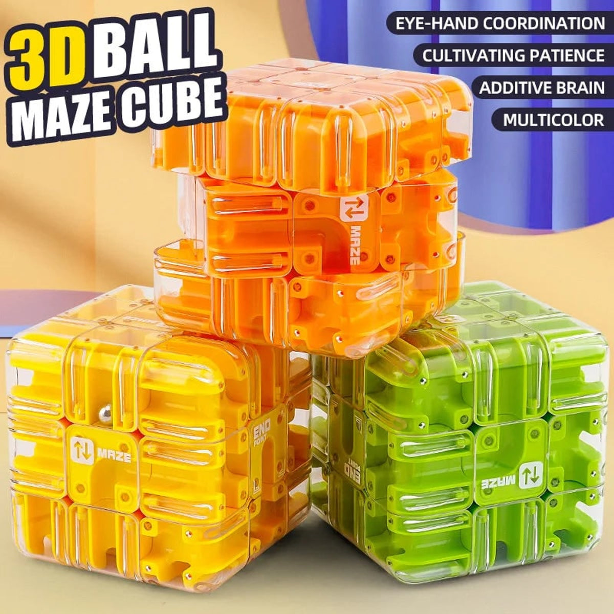 Sharpen Mind Fidget Cube For Anxiety With Calm Your Hands - Image 3