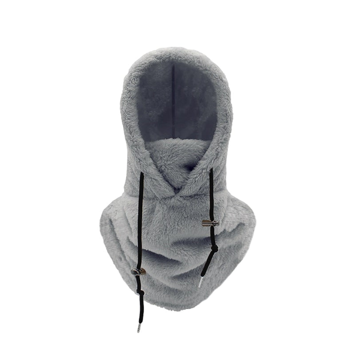 Sherpa Balaclava Ski Mask With Adjustable Hood And Windproof Design - Image 5