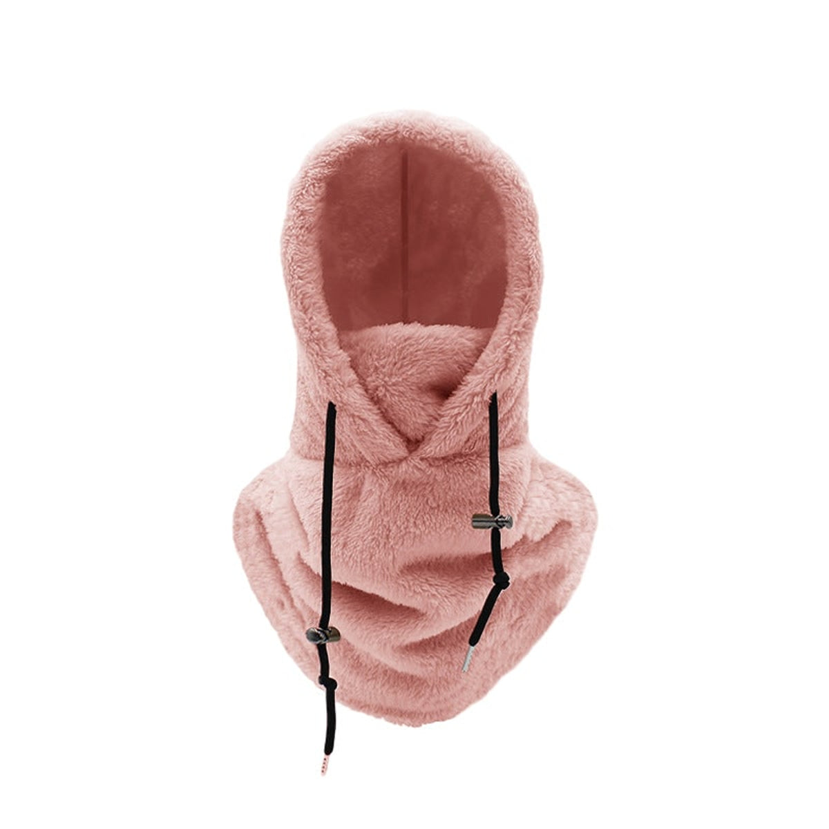 Sherpa Balaclava Ski Mask With Adjustable Hood And Windproof Design - Image 4
