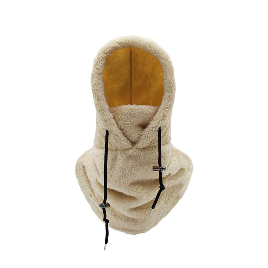Sherpa Balaclava Ski Mask With Adjustable Hood And Windproof Design - Image 8