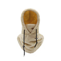 Sherpa Balaclava Ski Mask With Adjustable Hood And Windproof Design - Image 8